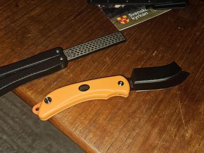 EKA Swedblade G6 knife sharpening jig 20 degrees