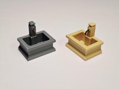H0 1:87 stone well