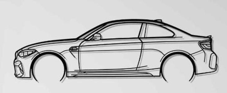 BMW M2 Competition Wall Art
