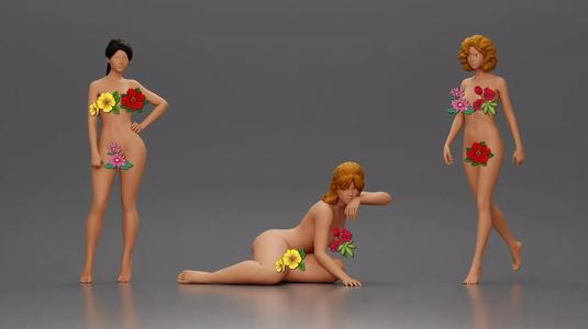 3 Nkaed Women - August 1
