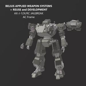 30MM AX-J-12X RC JAILBREAK AC Frame Pack Armored Core 6