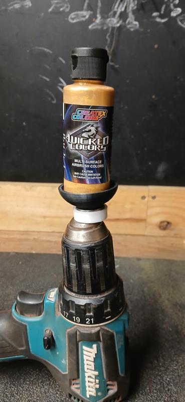 paint shaker 40mm rounded cup for 2oz bottles