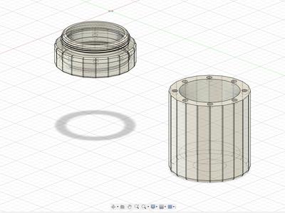 MAVO Phantom Thorn Pro Magnetic Ring/Magnetic Powder Bin accessories