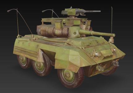 WW2 M8 Greyhound