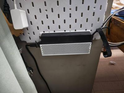 Pegboard Laptop Power Adapter Holder