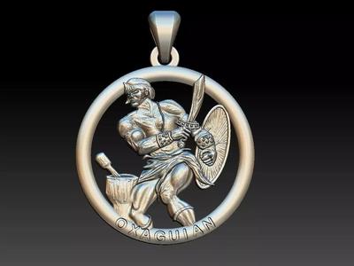Oxaguian Pendant