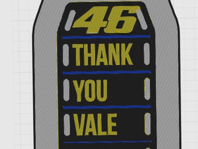 THANK YOU VALE PIT BOARD