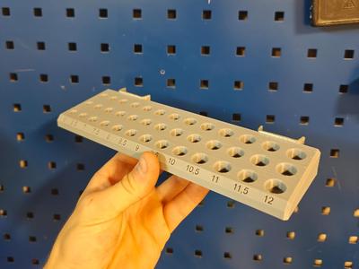 Drill Holder for Wall Mounting