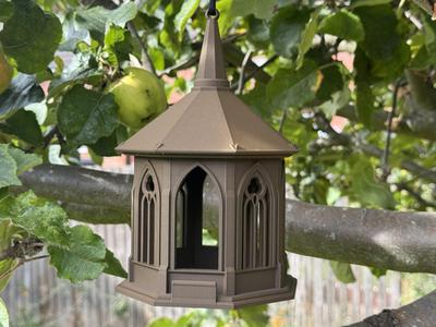 Cathedral Inspired Bird Feeder