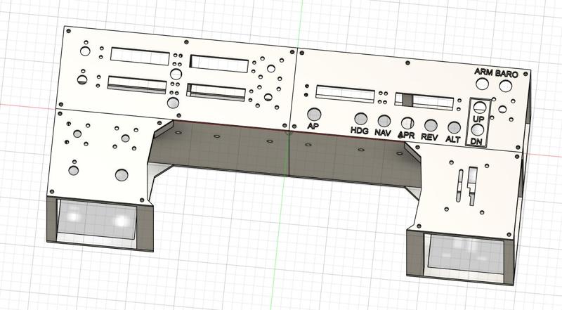 Flight Simulator Stack for Saitek Yoke