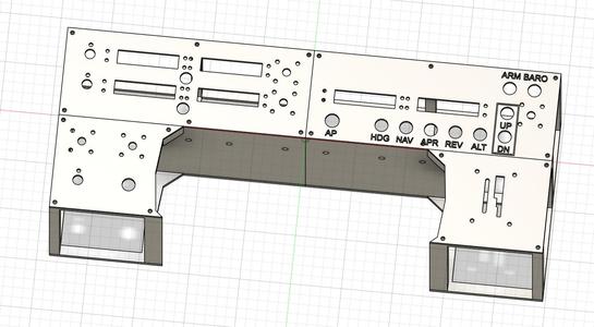 Flight Simulator Stack for Saitek Yoke