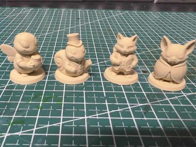 Everdell Critter Miniatures - New Leaf (Set of 4)