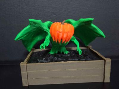 Pumpkthulhu -The Great Old One of the Garden Patch