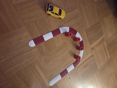 Sturmkind drift curb set for 1:43 rc