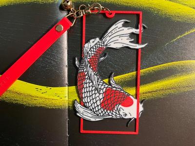 Lucky Koi Bookmark