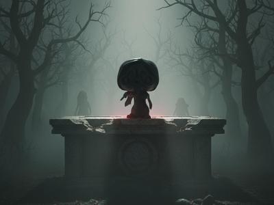 Figure of Ghostface from Scream - Funko