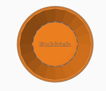 rubbish bin