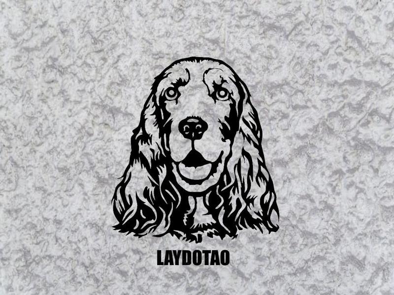 English cocker spaniel dog wall mural wall decorations