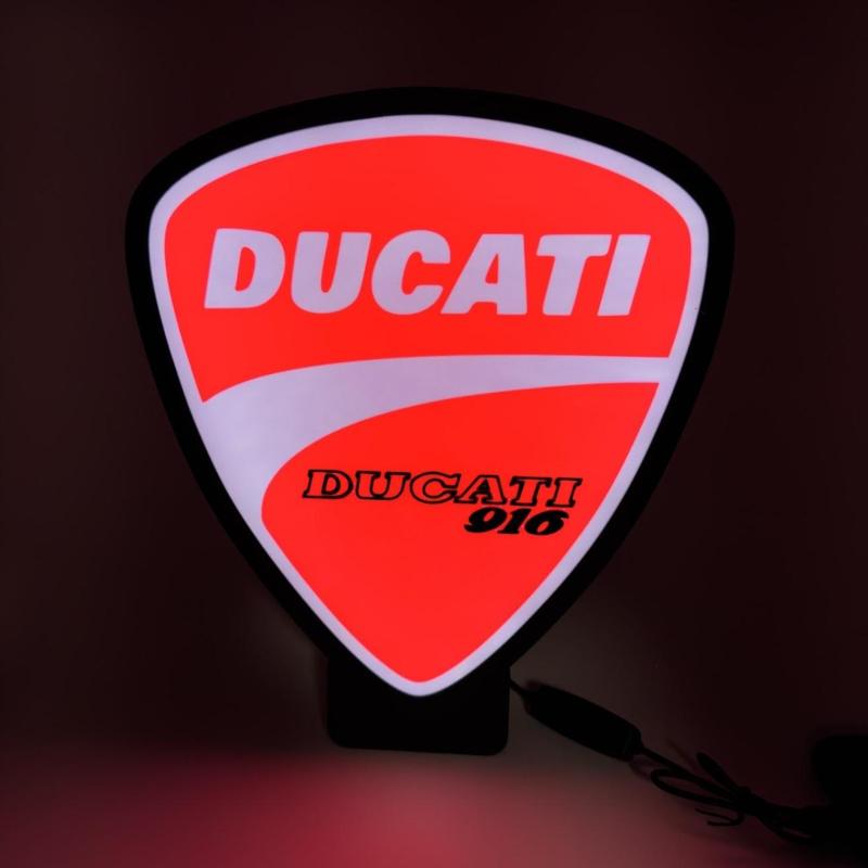 Ducati logo led
