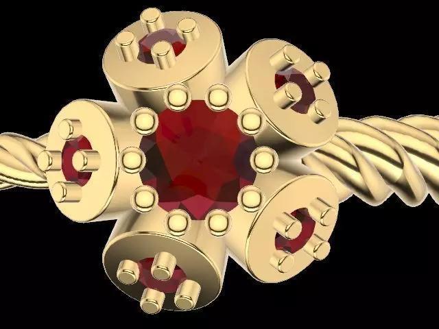 intertwined flowers stl verified