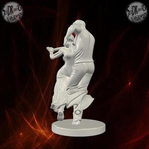 Passionate Dancing Couple Bronze Statue – SoliDRawinGs SG955