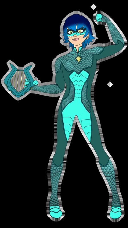 Miraculous Viperion materials fixed