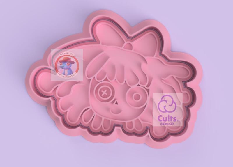 Ragatha The Amazing Digital Circus cookie cutter ( Ragatha The Amazing Digital Circus cookie cutter )