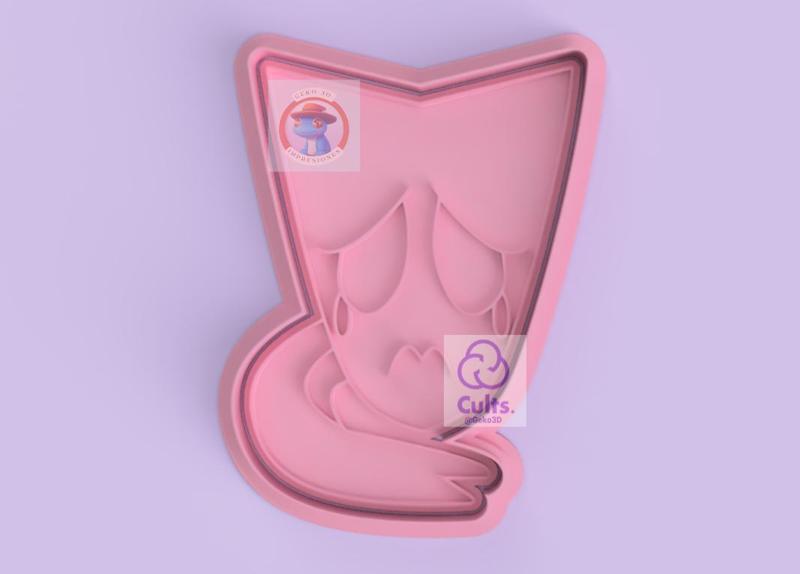 The Amazing Digital Circus cookie cutter set (The Amazing Digital Circus cookie cutter)