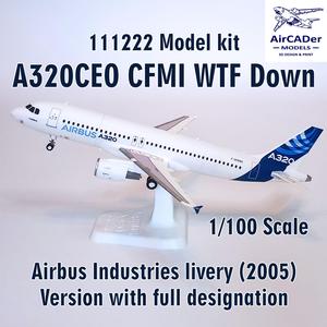111222 Model kit A320CEO CFMI WTF Down scale 1/100
