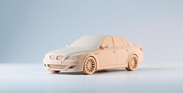 BMW M5 E60 3D Model Car
