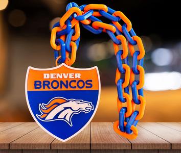DENVER BRONCOS NFL SHIELD CHAIN