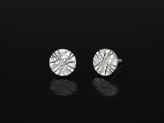 Designer earrings for 3d print