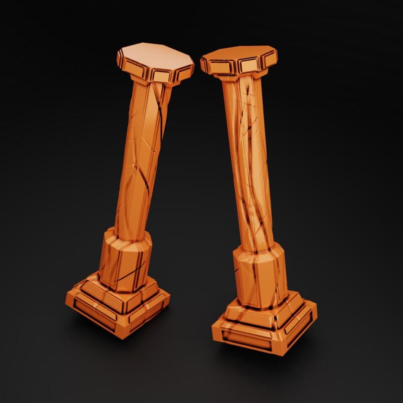 Free Scalable Pillar - 3D Printable Architectural Column STL