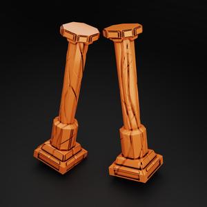 Free Scalable Pillar - 3D Printable Architectural Column STL