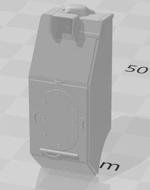 M-113 EXTERNAL FUEL TANKS. US MODERN (VERSION B)