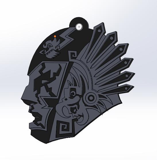 Pack 20 Mexican "Luchadores" Multilayer Mask keychains