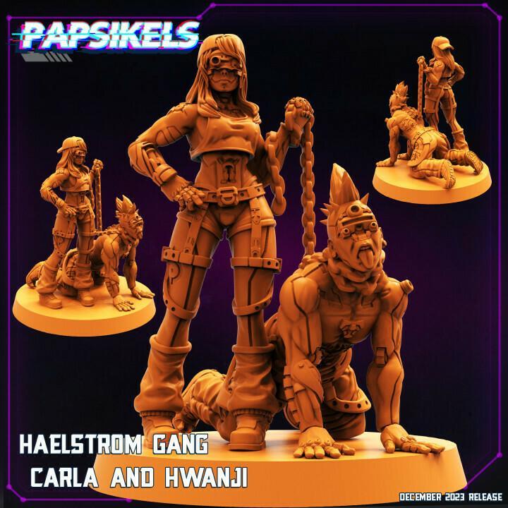 HAELSTROM GANG CARLA AND HWANJI