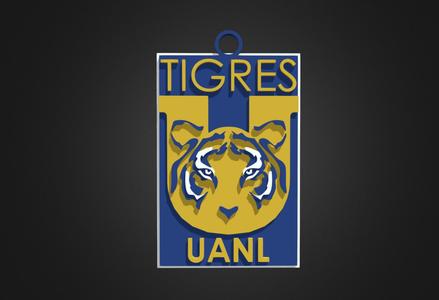 Tigres Shield Key Ring