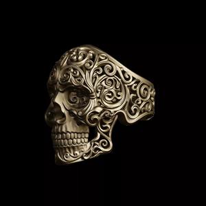 Skull of filigree