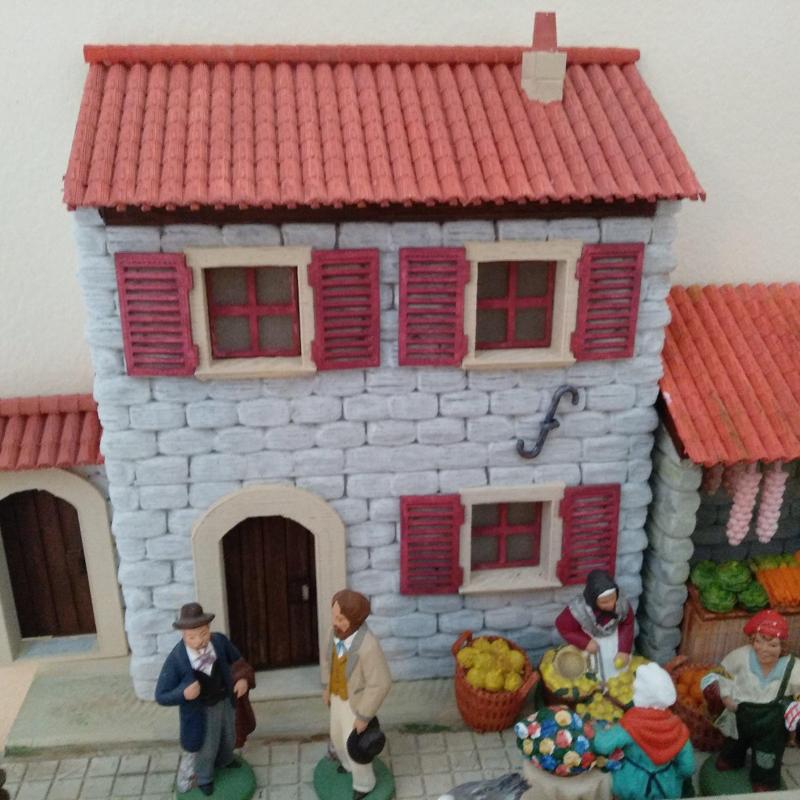 Modular stone house for santon