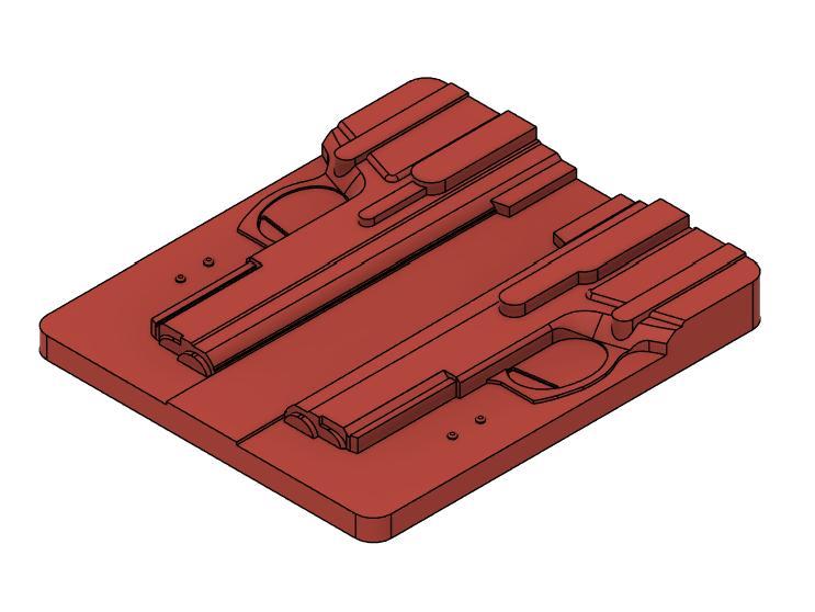 CZ 75 SP-01 Holster Vac Press Mold