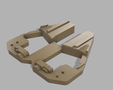 SAR9 SC GEN3 VACUUM AMBIDEXTROUS SPLIT MOLD AND TRIM JIG