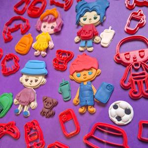 Playdough Cutter Kit - Create Your Own Toca Boca Characters! 🎨