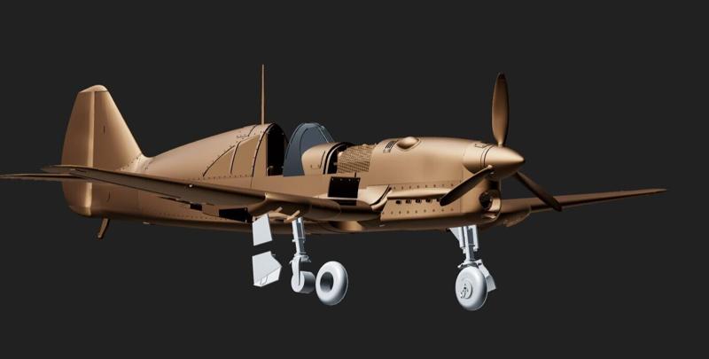 Caudron Renault CR-714 Scale Kit in 1:72