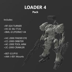 C4-621 / LOADER 4 Model Kit 30 Minutes Missions Armored Core 6