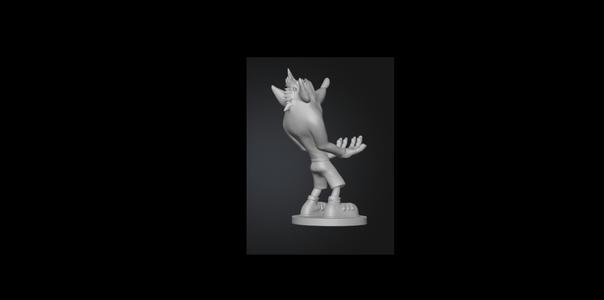 Crash Bandicoot 3D, porta telefono, porta joypad, mobile phone.
