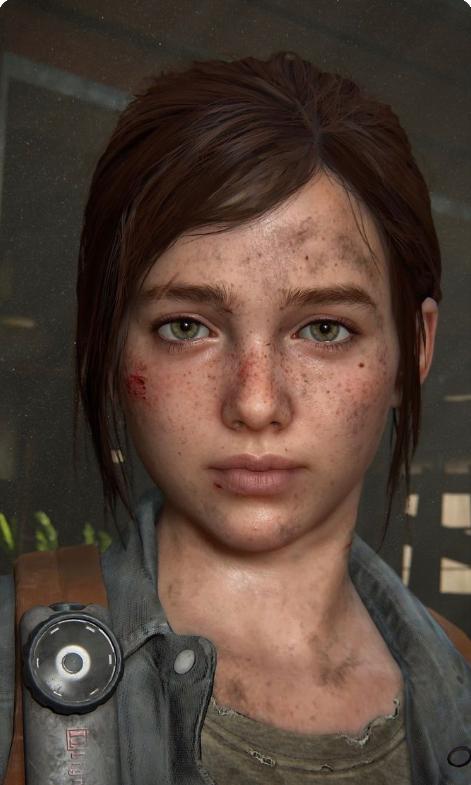 Ellie Wiliams Busto bust Last Of Us 3D Gameplay Riproduzione