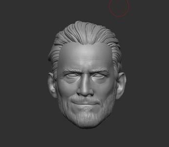 CM Punk Headsculpt for Action Figures