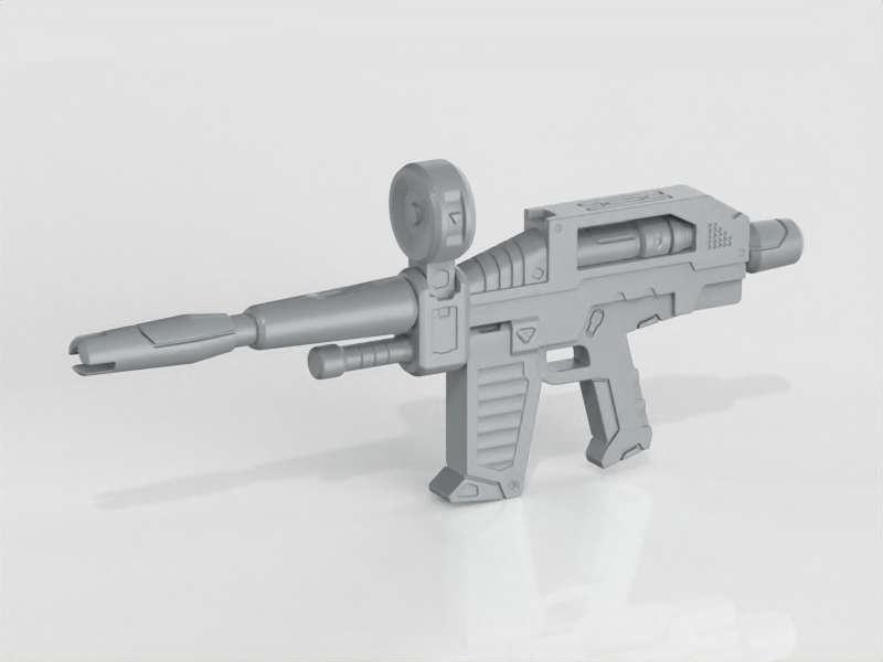 [Weapon Pack Modification 01] Beam Rifle