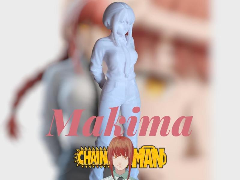 Makima - Chainsaw Man - Bookshelf figure